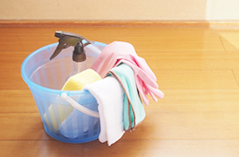掃除上手の条件その３：洗剤はスポンジにつける